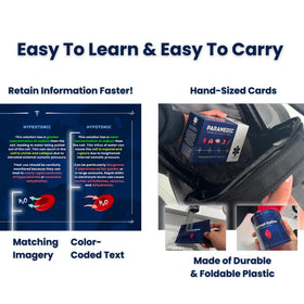 Paramedic Flashcards mnemonics aid memory for quick recalls