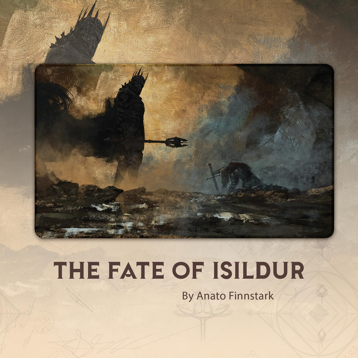 Paramint Fate of Isildur art detail by Anato Finnstark for immersive fantasy