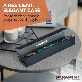 Paramint MatShield perfect fit for standard MTG mats 24 by 14 inches.