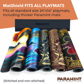 Paramint MatShield compatibility with Paramint and other MTG mats.