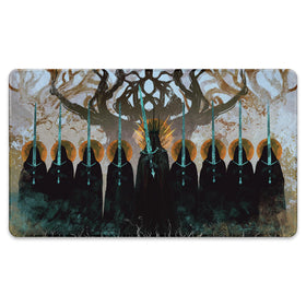 Paramint Nine Black Riders stitched edges for durable play surface.