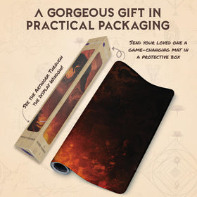 Paramint Shadow and the Flame sturdy storage box protects your mat