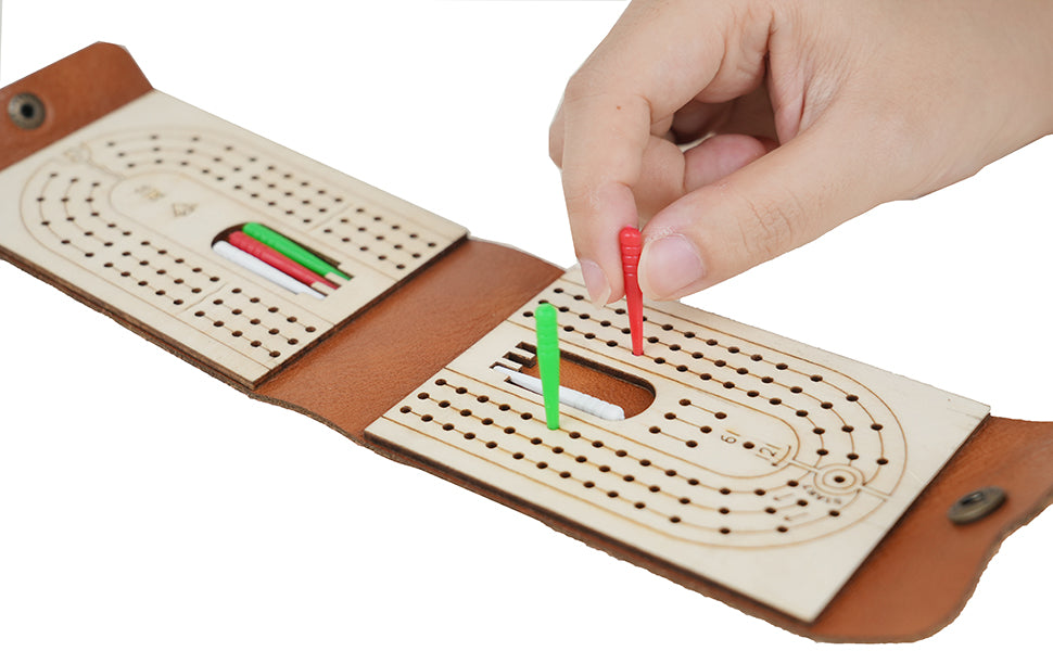 PARAROSE standard playing cards ready for quick cribbage rounds.