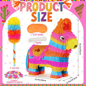Pardecor durable double-layer cardboard piñata with safe, satisfying break.