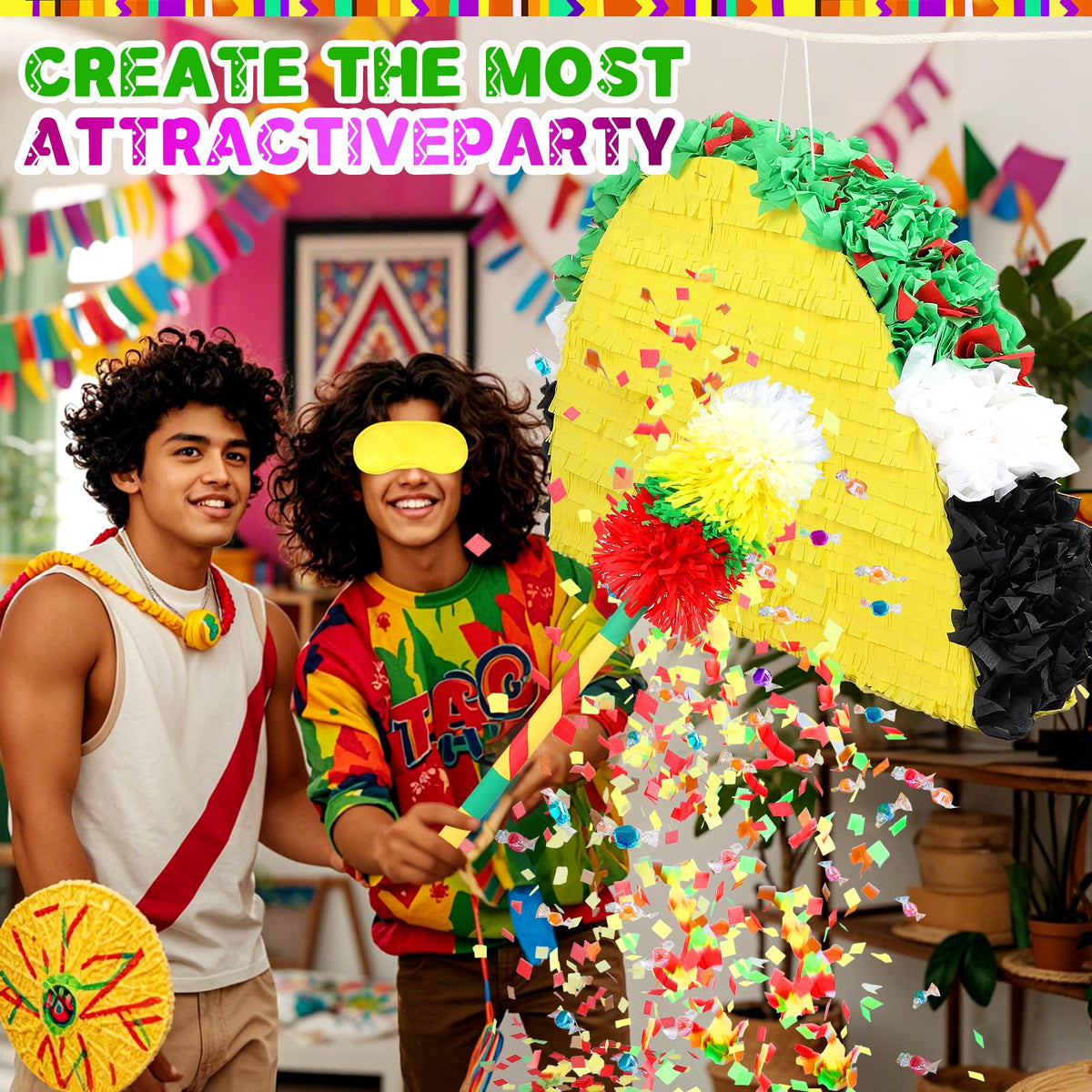 Pardecor fiesta pinata as a playful birthday party spectacle.