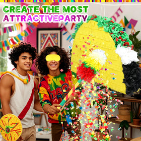 Pardecor fiesta pinata as a playful birthday party spectacle.