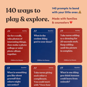 Parents Are Human 40 Activity Cards spark creativity and shared adventures.