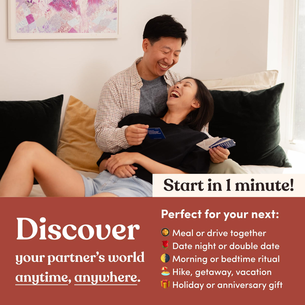 Level 1 prompts from Partners Are Human shown for light conversations.