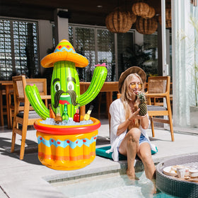 PARENTSWELL alpaca cooler doubles as décor while keeping drinks chilled.