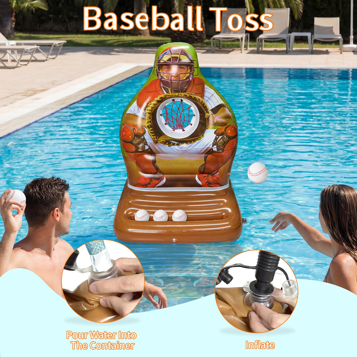 PARENTSWELL versatile set for indoor or outdoor pool and yard play