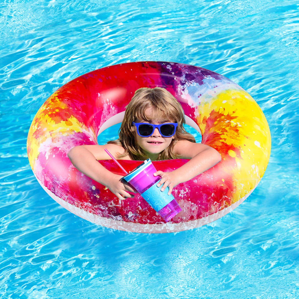 PARENTSWELL colorful beach balls 2-pack for games and fun
