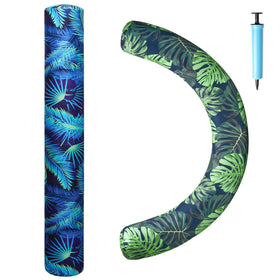 Parentswell curved noodle 37x19 provides ergonomic support for pool lounging.