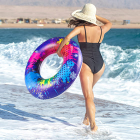 PARENTSWELL fantasy deep blue swim tube ideal for water play