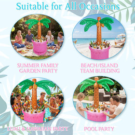 PARENTSWELL versatile outdoor decor and beverage cooler.
