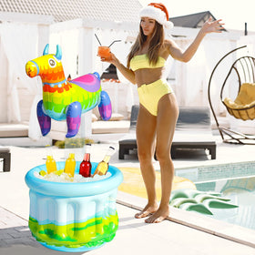 PARENTSWELL inflatable cooler duo ideal for family gatherings and neighbors.