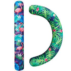 PARENTSWELL inflatable noodles set Flamingo straight: ideal for pool play and steady floating