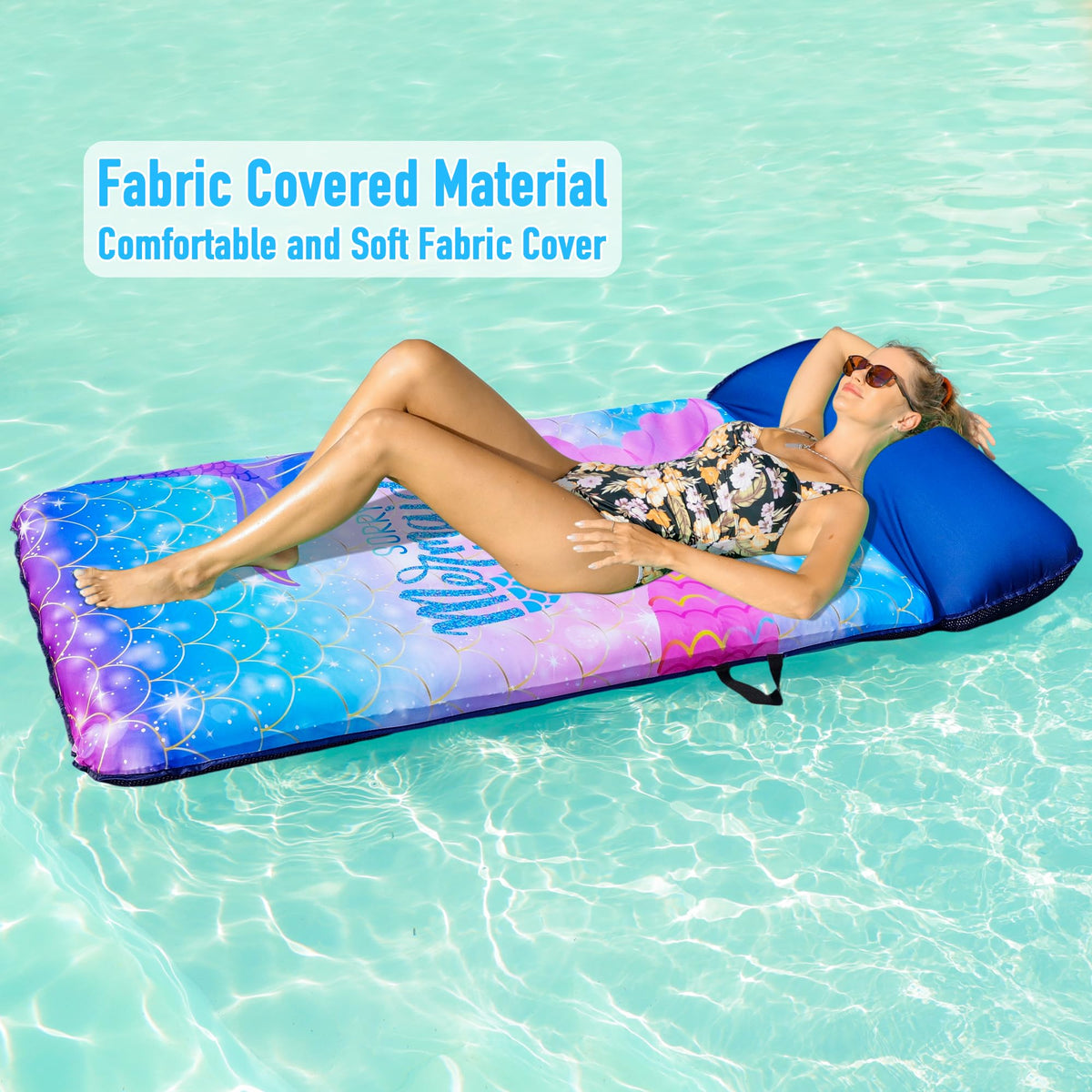 PARENTSWELL Mermaid inner cooling holes help balance and stay cool on hot days.