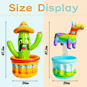 PARENTSWELL fiesta decor image adds Mexican style to pool parties.