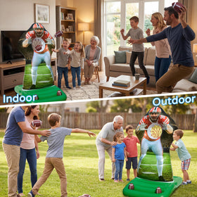 Parentswell pool games set premium thick PVC for durable, long-lasting use.