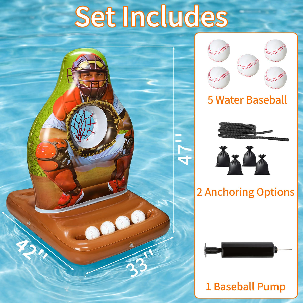 PARENTSWELL soft baseballs five-pack for safe, satisfying throws