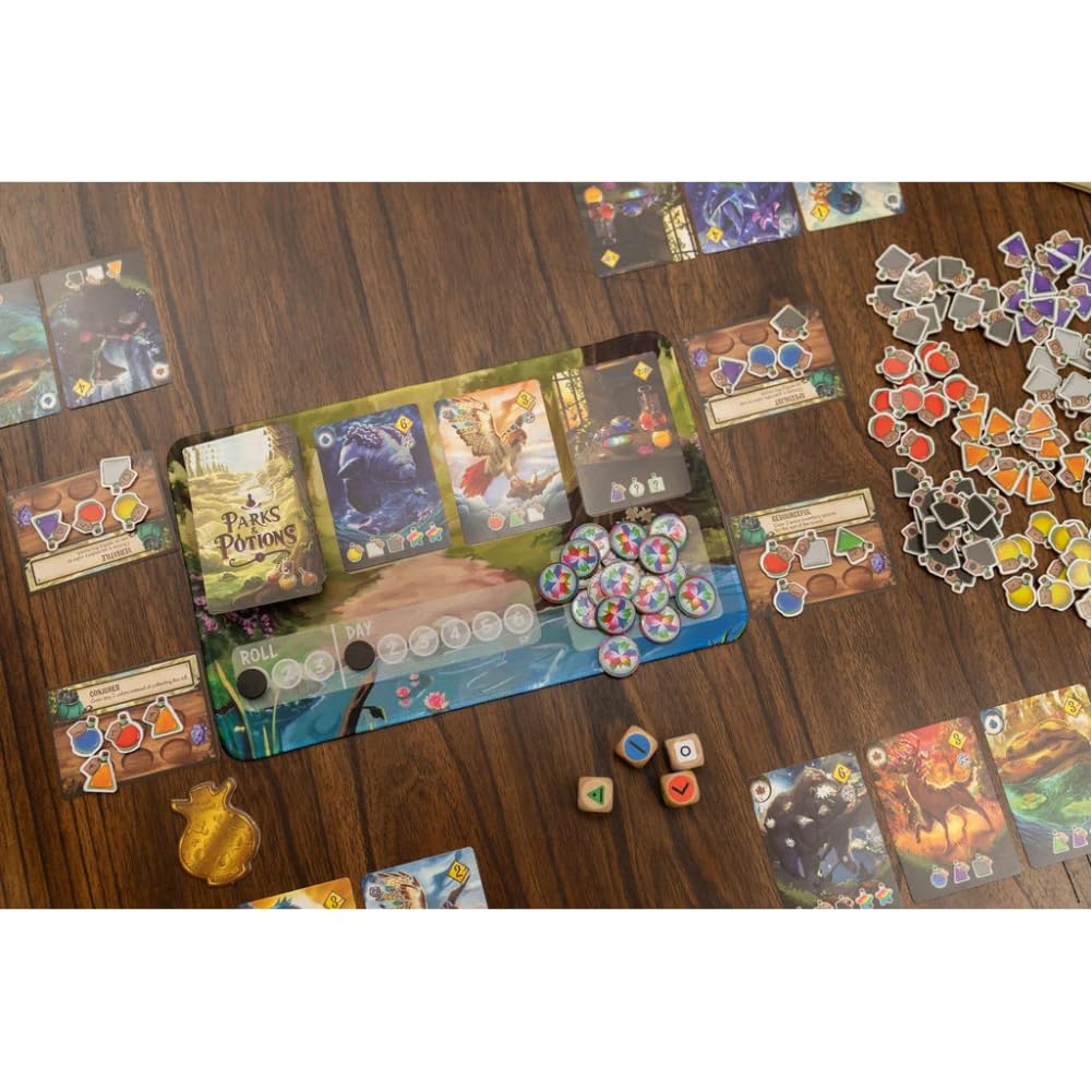 Parks & Potions potion brewing phase inviting creative puzzle solving for players