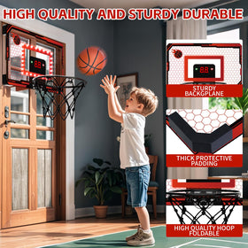 PAROTO durable steel rim keeps dunks steady during enthusiastic play
