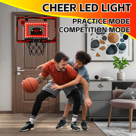 PAROTO mini hoop set includes 3 balls and pump for ready-to-play sessions