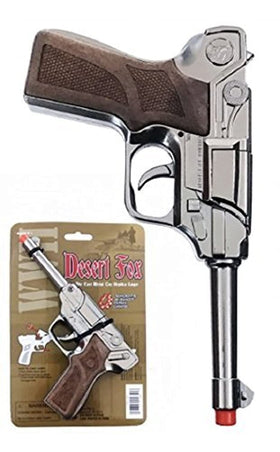 Parris Desert Fox die-cast metal pistol for durable display and authentic feel.