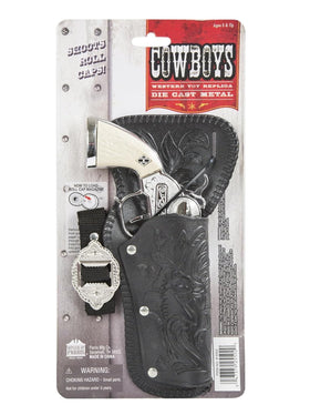 Parris Stagecoach single holster set packaging appears sturdy and ready for collection.