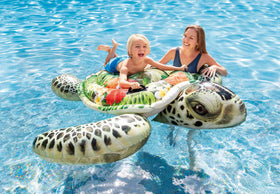 Parts sea turtle handles closeup highlighting two heavy-duty grips for stability.