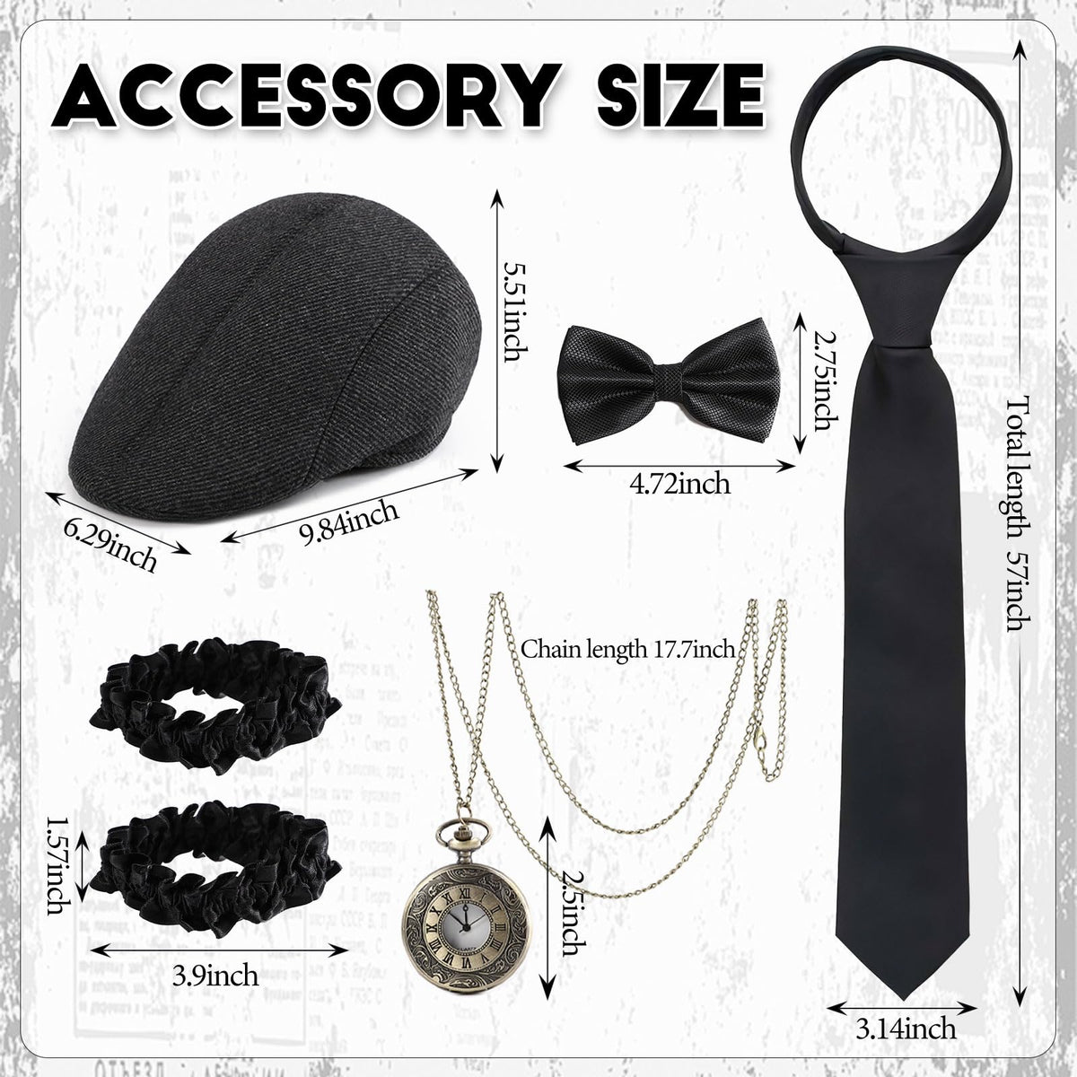 PARTTELY 1920s-armbands offer decorative flair for costume accuracy