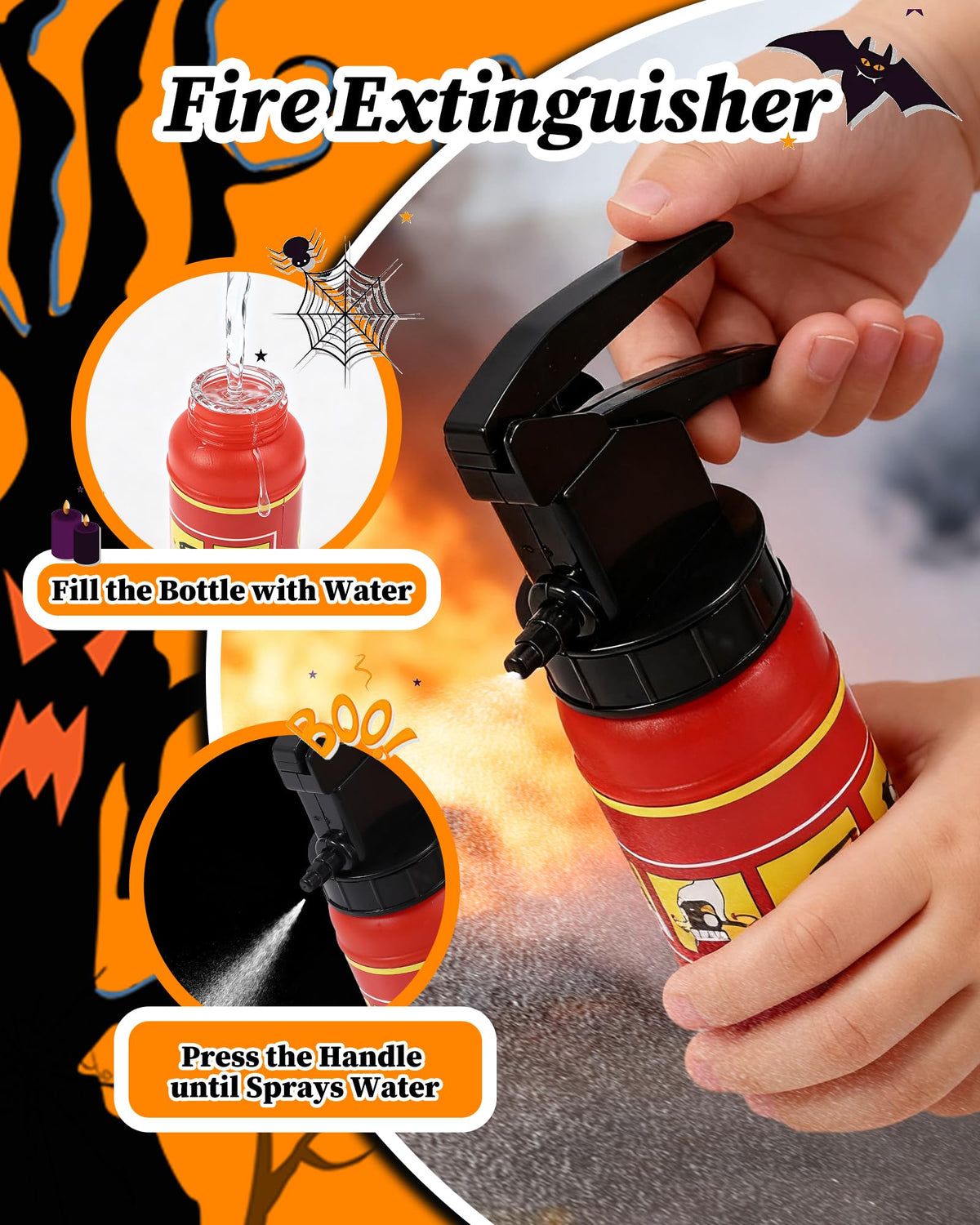 PARTTELY firefighter pants for kids, sturdy outfit for vigorous pretend play