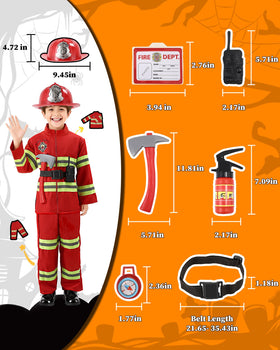 PARTTELY firefighter walkie-talkie, interactive communication toy during playtime