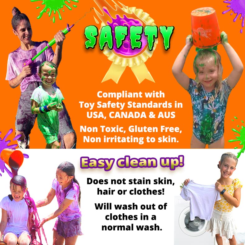 PARTY GOAT Slime at a splash tower for engaging challenges.