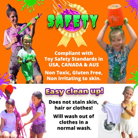 PARTY GOAT Slime at a splash tower for engaging challenges.