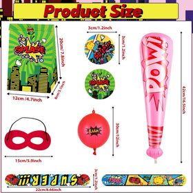 Party Greeting inflatable bat used to enhance party games and photos.
