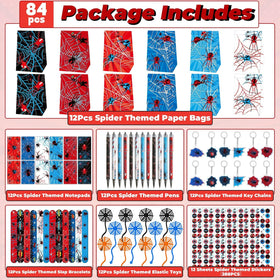 Party Greeting spider web pens add playful writing for party activities