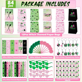 Party Greeting pens and notepads add witchy flair for notes