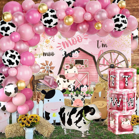 Party Inspo Moo Moo Im Two cupcake toppers elevate dessert styling