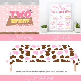 Party Inspo cloud cutouts bring whimsy to a birthday display