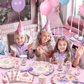 Party Spot deluxe packaging enhances unboxing for a princess-themed event