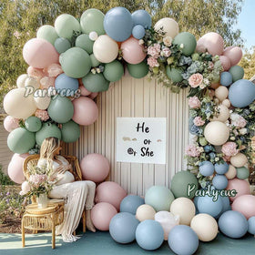 Partycus baby shower gender reveal decor ideas with this kit
