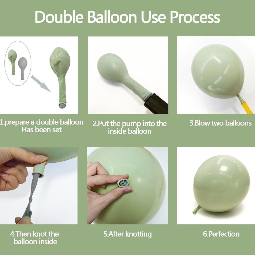 Partycus balloon strip tape, glue dots, and ribbon for easy setup