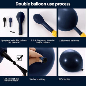 Partycus balloon strip tape keeps the arch secure