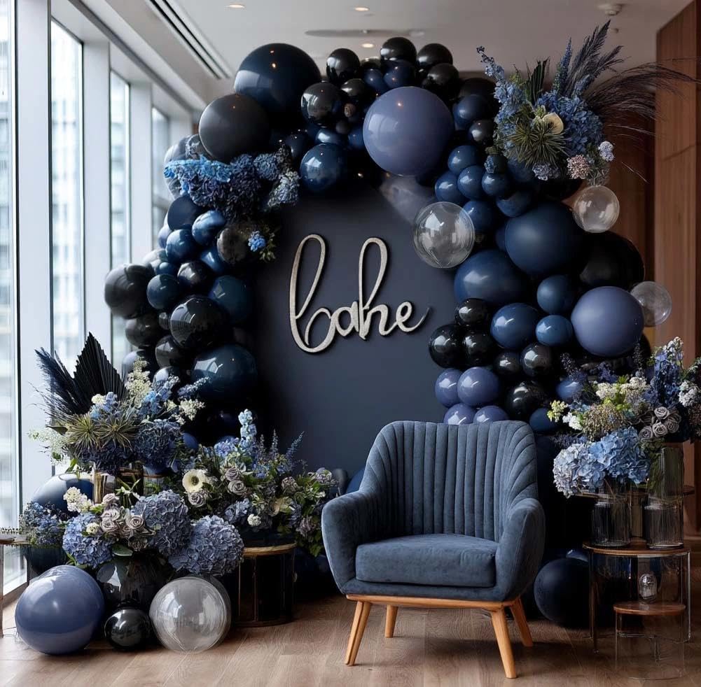 Partycus black ribbon adds refined finishing touch