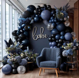 Partycus black ribbon adds refined finishing touch