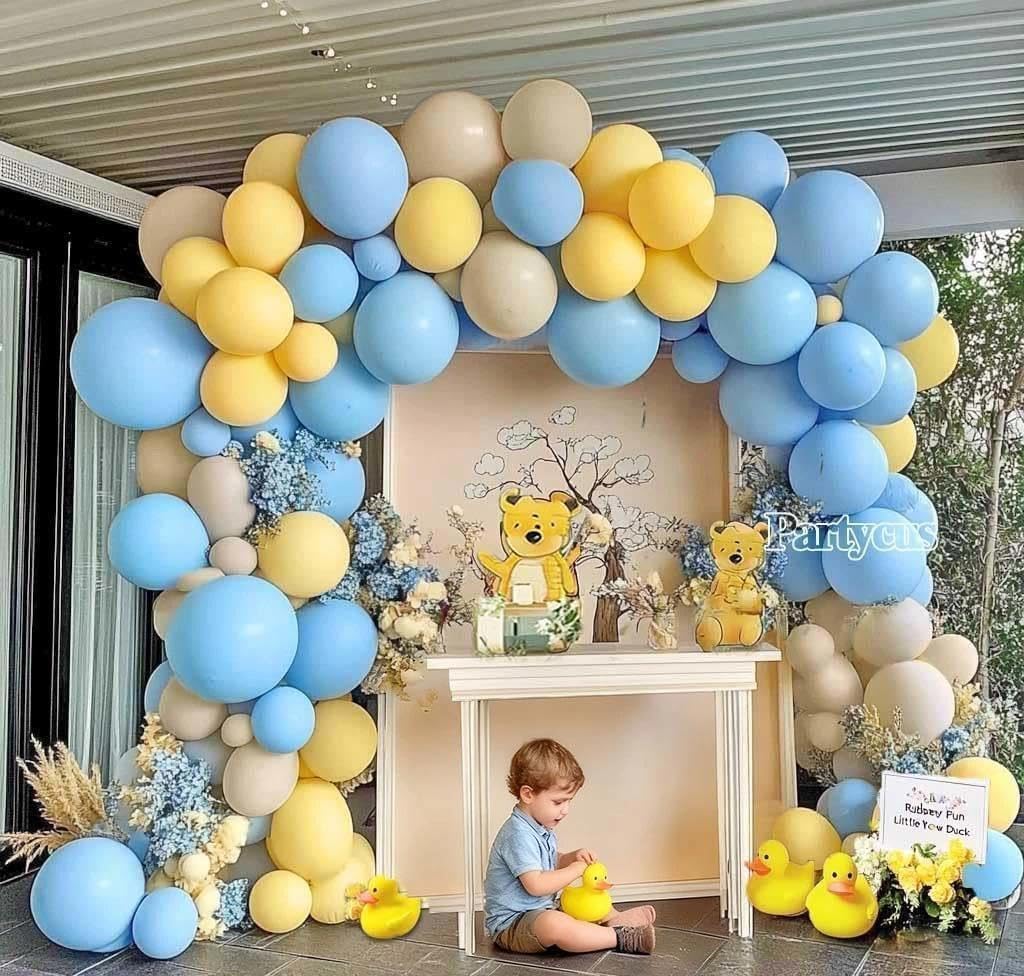 Partycus double-stuffed pastel balloons for a rich, layered look