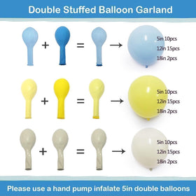 Partycus lemon 18-inch balloons add bright accents