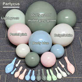 Partycus pastel balloon tape and glue dots enable easy DIY assembly