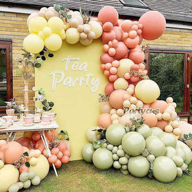 Partycus pastel arch suitable for baby showers and weddings